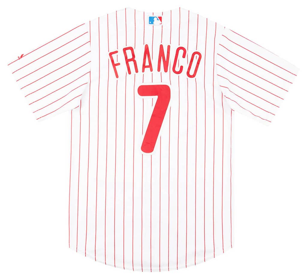 2015-19 Philadelphia Phillies Franco #7 Majestic Cool Base Jersey (Home) S