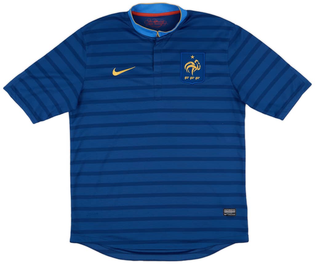 2012-13 France Home Shirt - 9/10 - (L)