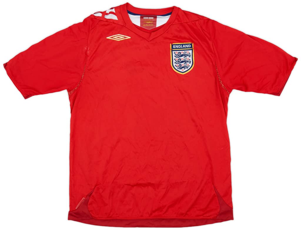 2006-08 England Away Shirt - 4/10 - (L)