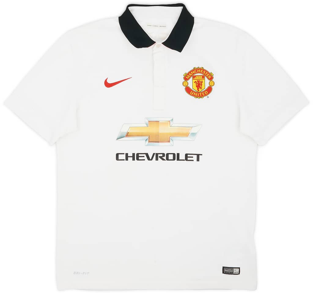 2014-15 Manchester United Away Shirt Mata #8 - 8/10 - (M)