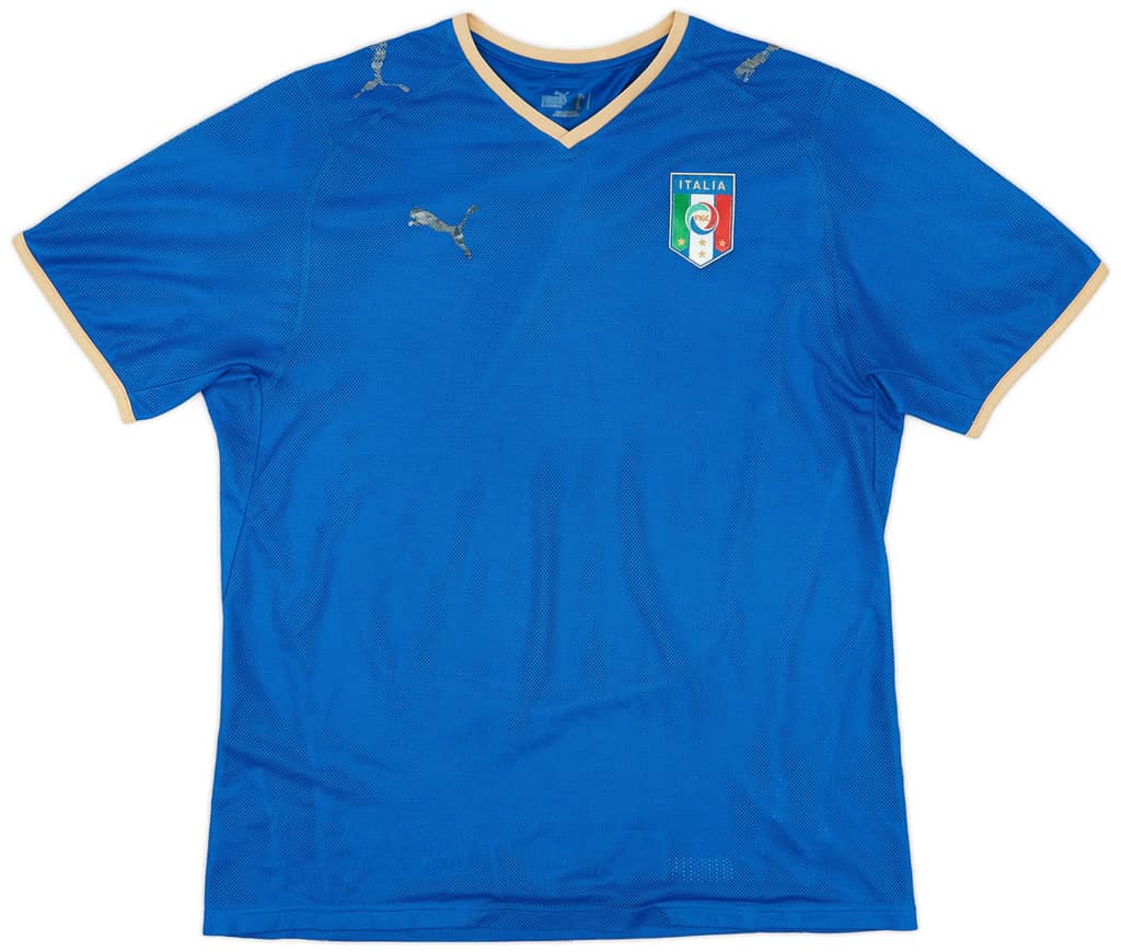 2007-08 Italy Home Shirt - 4/10 - (L)
