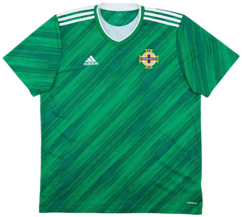 2020-22 Northern Ireland Home Shirt - 8/10 - (XL)