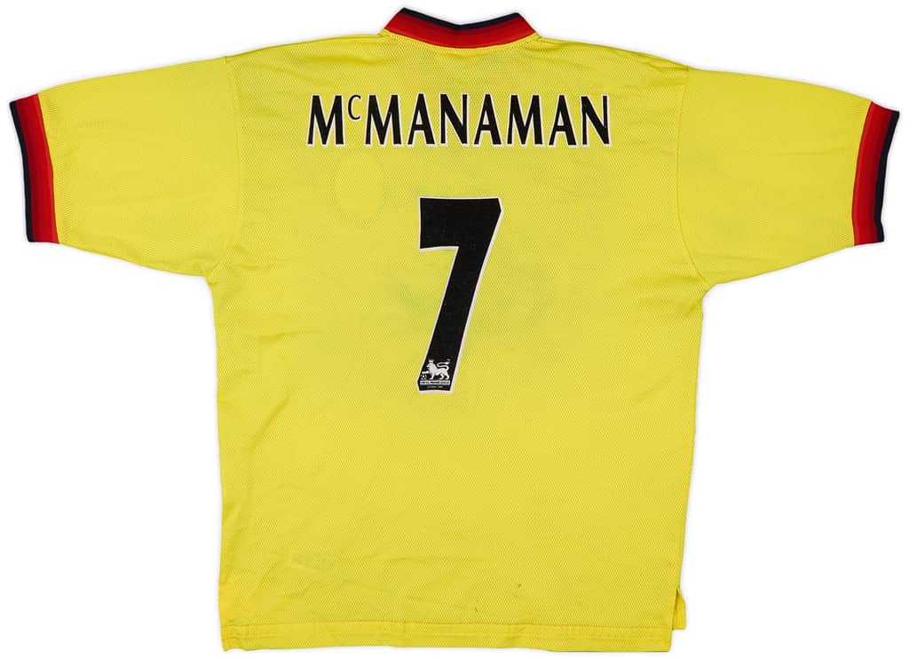 1997-99 Liverpool Away Shirt McManaman #7 - 7/10 - (M)