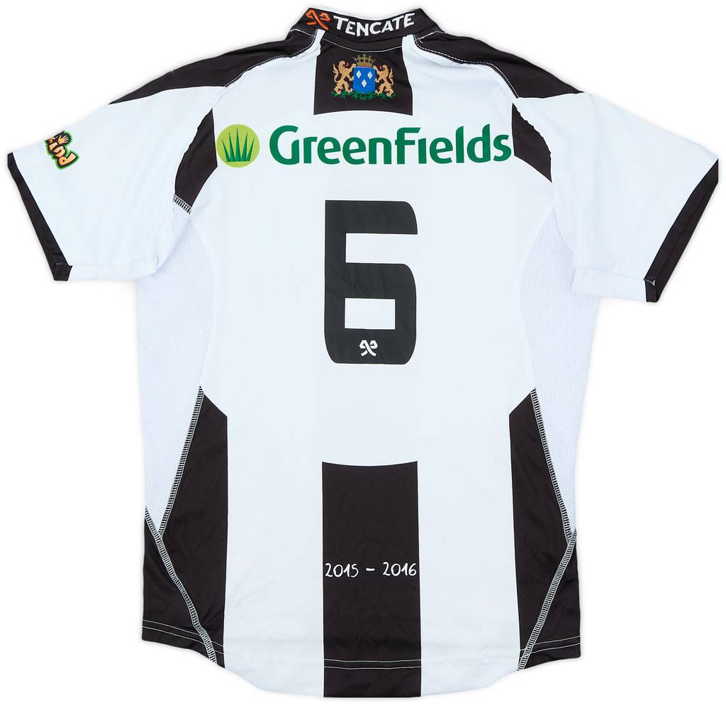 2015-16 Heracles Almelo Home Shirt #6 - 8/10 - (XXS)