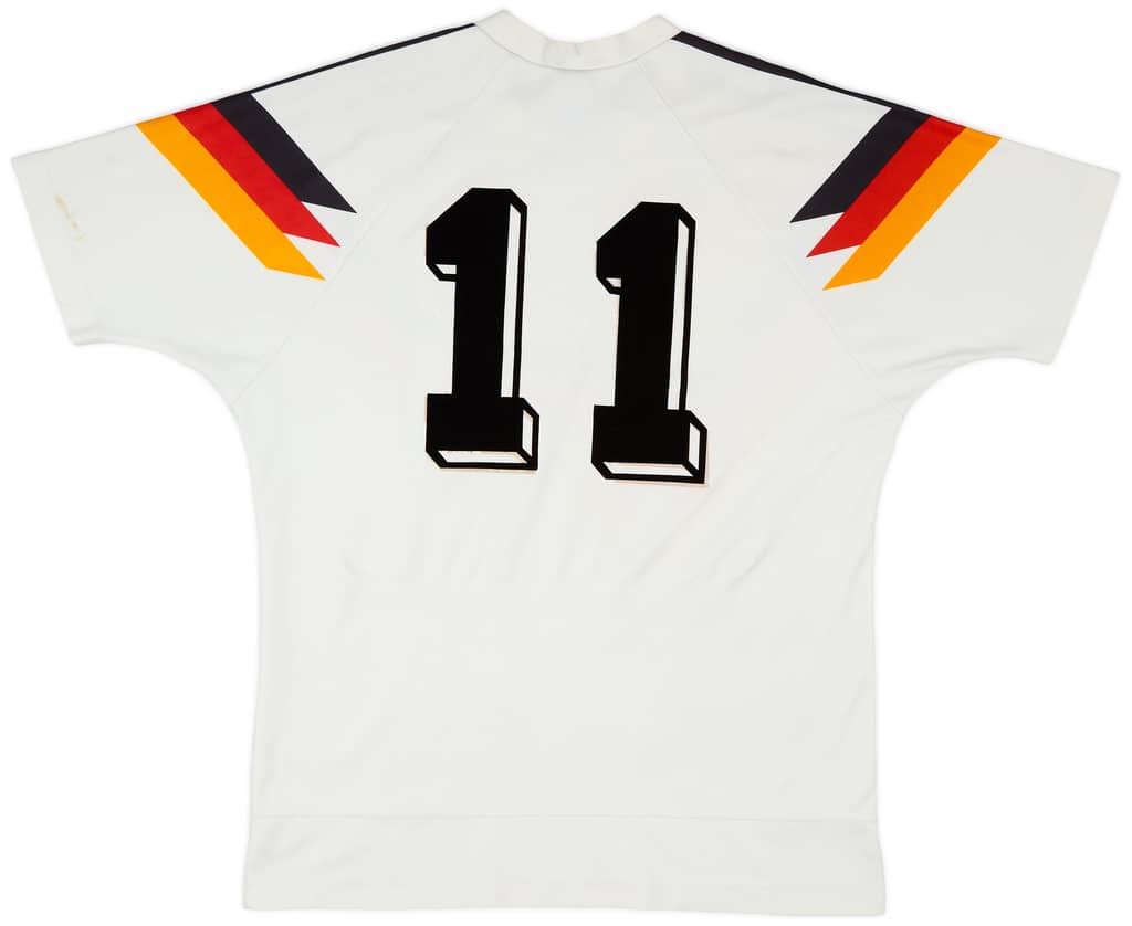 1988-90 West Germany Home Shirt #11 - 7/10 - (L)