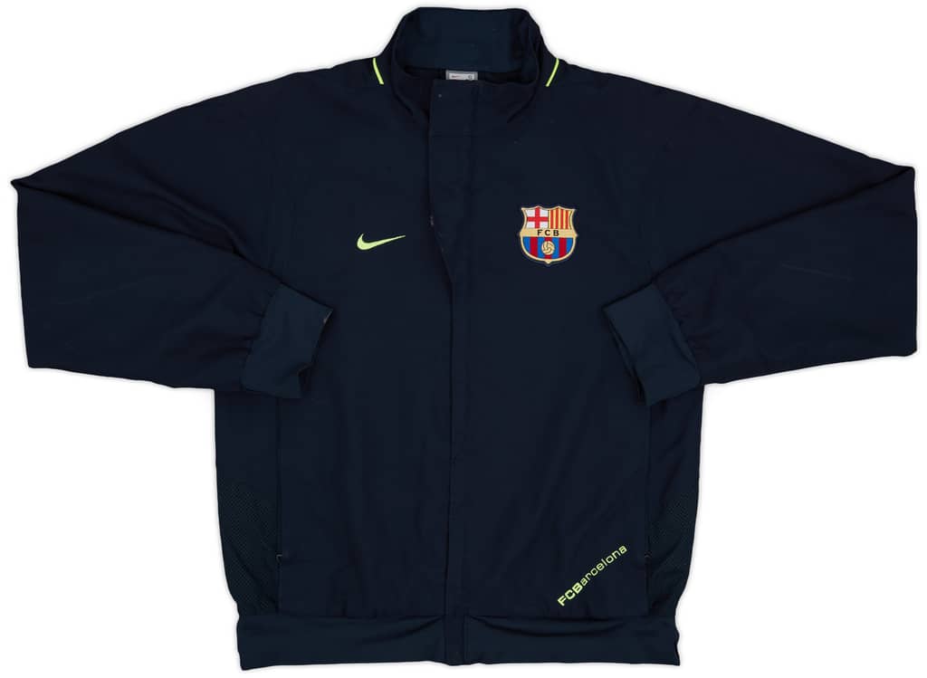 2007-08 Barcelona Nike Track Jacket - 8/10 - (S)