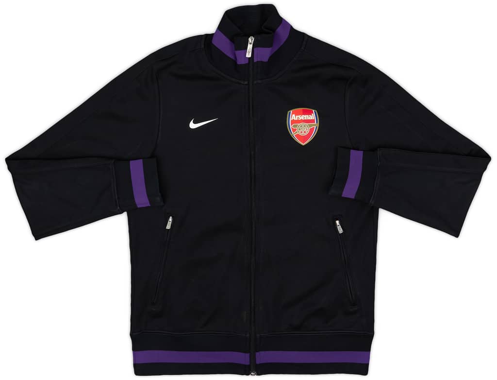 2012-13 Arsenal Nike N98 Track Jacket - 9/10 - (S)