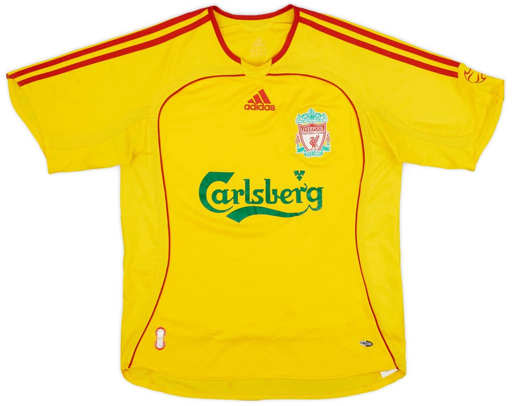 2006-07 Liverpool Away Shirt - 7/10 - (L.Boys)