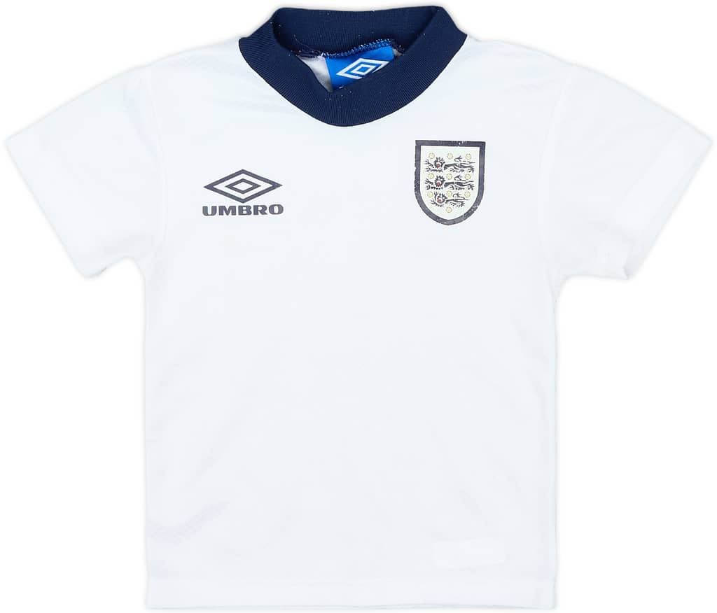 1990s England Umbro Training Shirt - 6/10 - (3-4 Years)