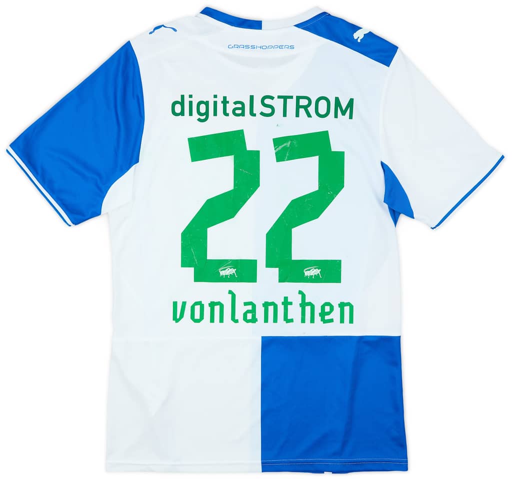 2013-14 Grasshoppers Home Shirt Vonlanthen #22 - 6/10 - (L)