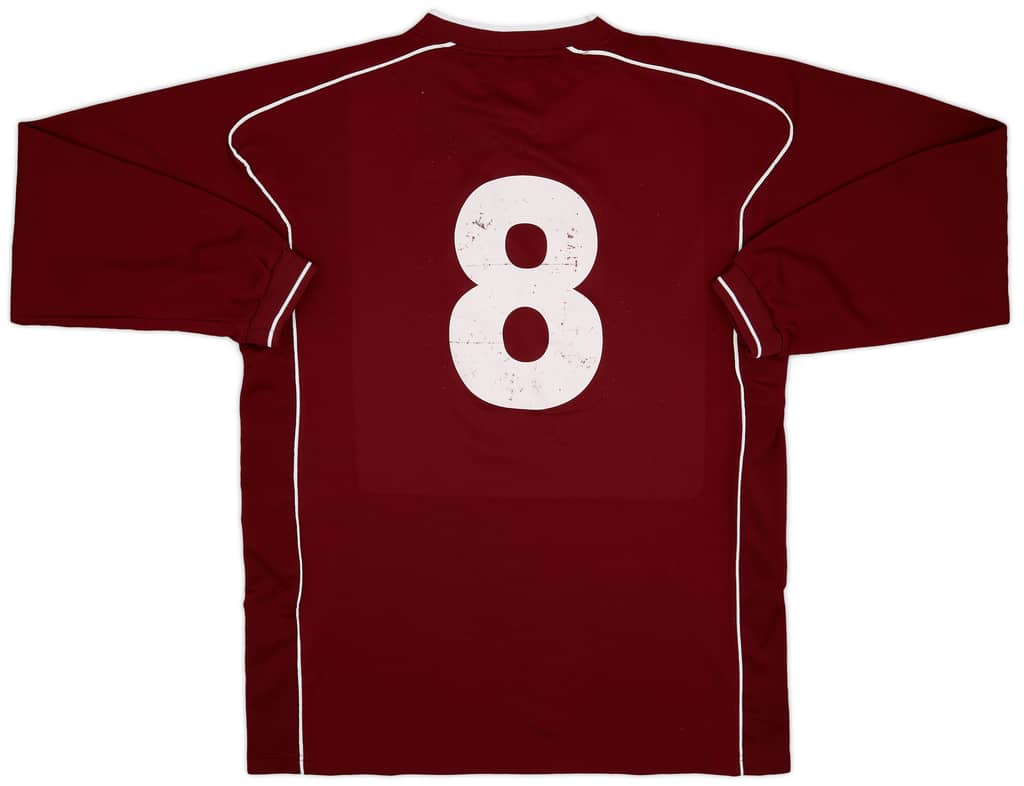 2005-06 Cittadella Home L/S Shirt #8 - 7/10 - (XL)