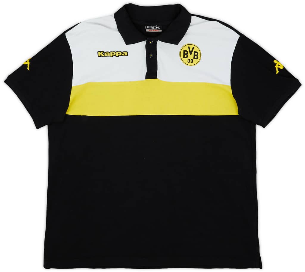 2009-10 Borussia Dortmund Kappa Polo Shirt - 9/10 - (XL)