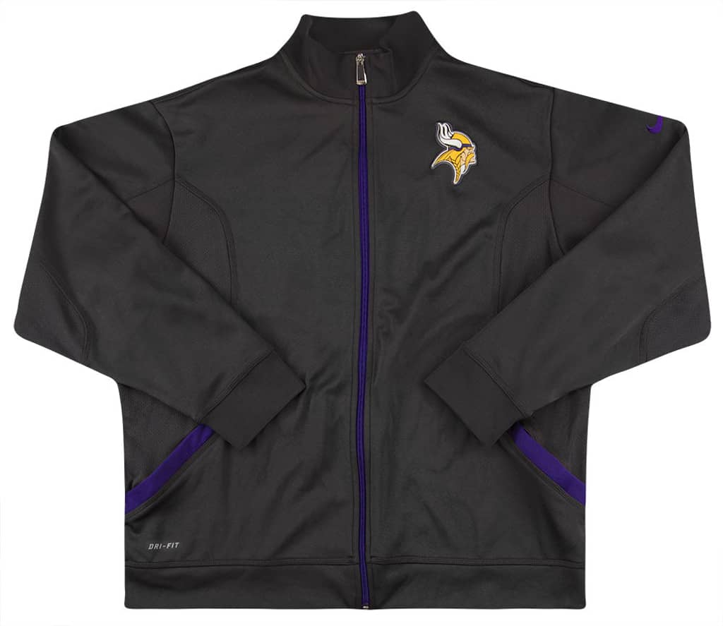 2012 Minnesota Vikings Nike Track Jacket XL