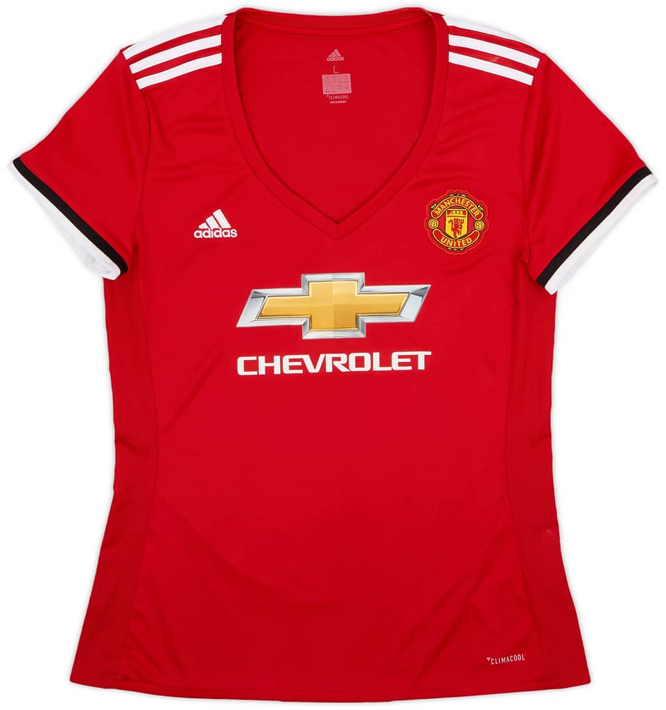 2017-18 Manchester United Home Shirt - 6/10 - (Women's L)