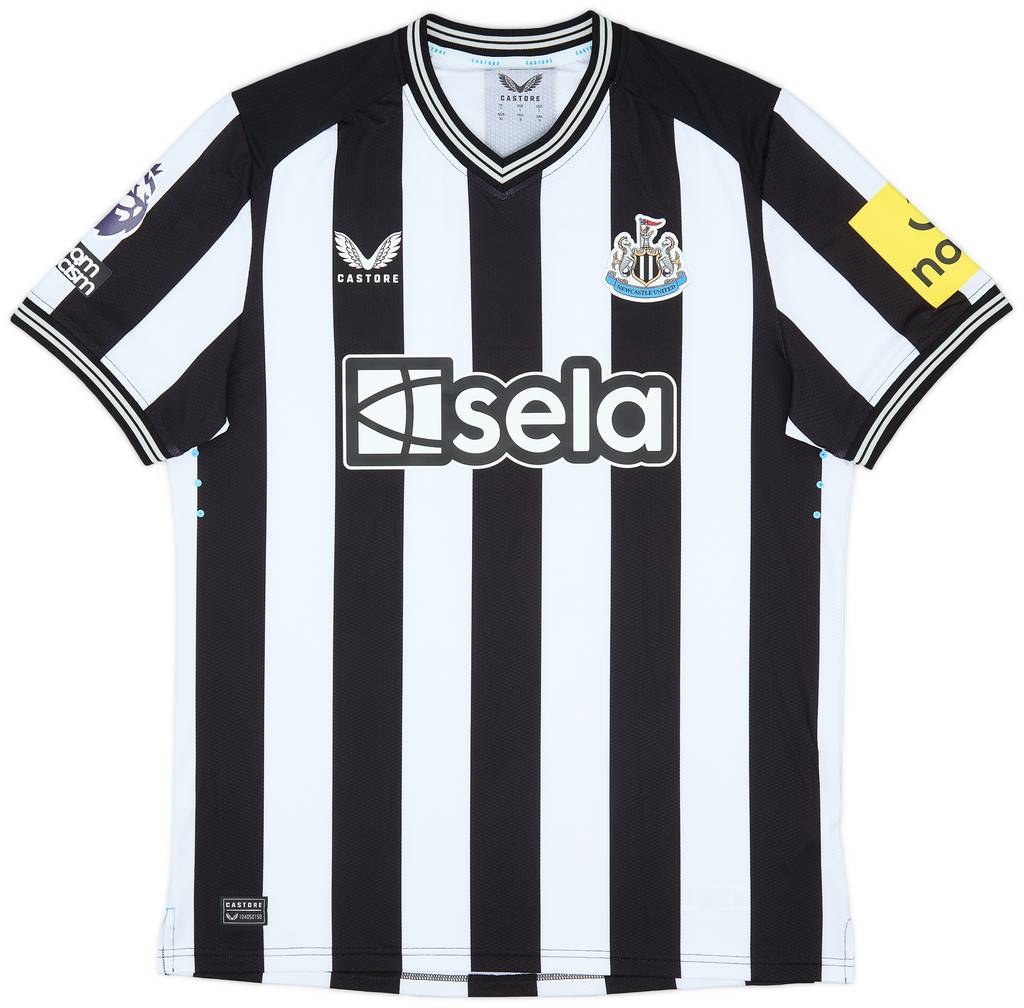 2023-24 Newcastle Match Issue Home Shirt Botman #4