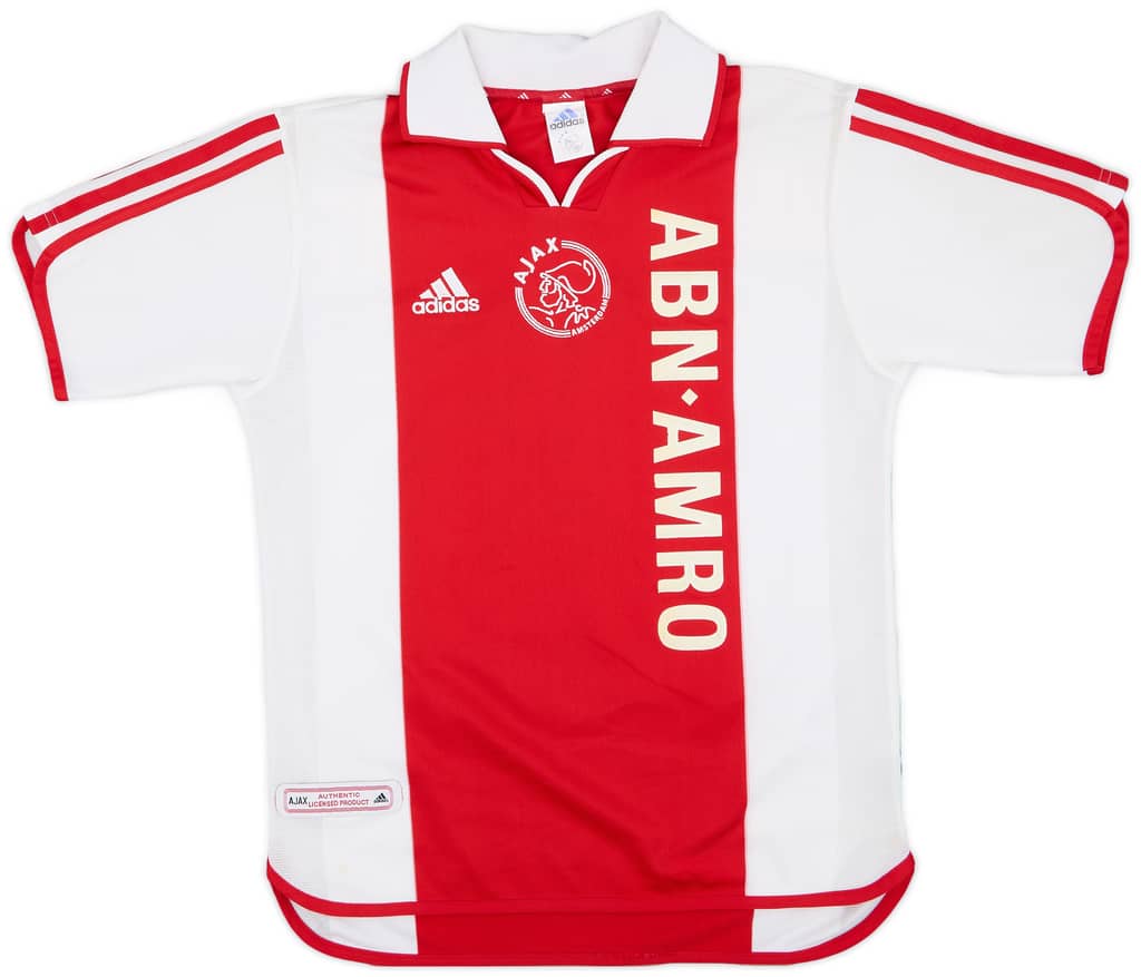 2000-01 Ajax Centenary Home Shirt Van Der Vaart #23 - 9/10 - (M)