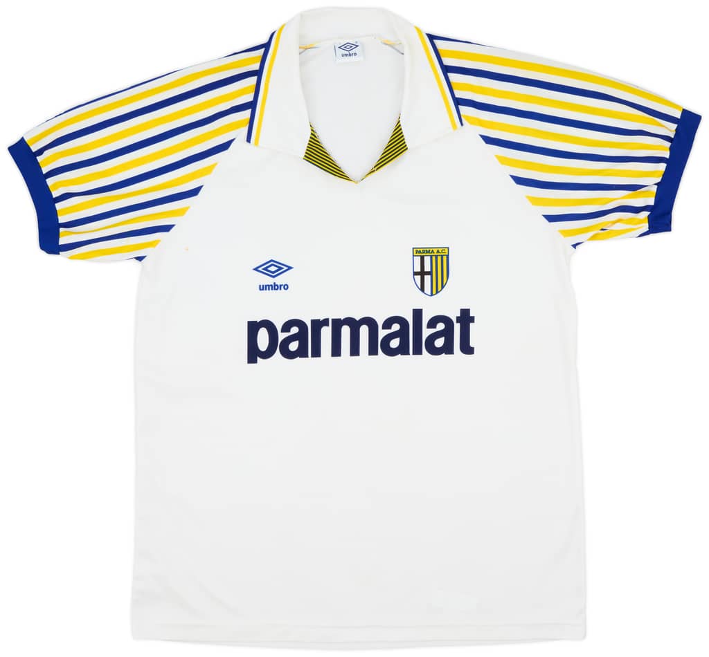 1990-91 Parma Home Shirt - 7/10 - (L)