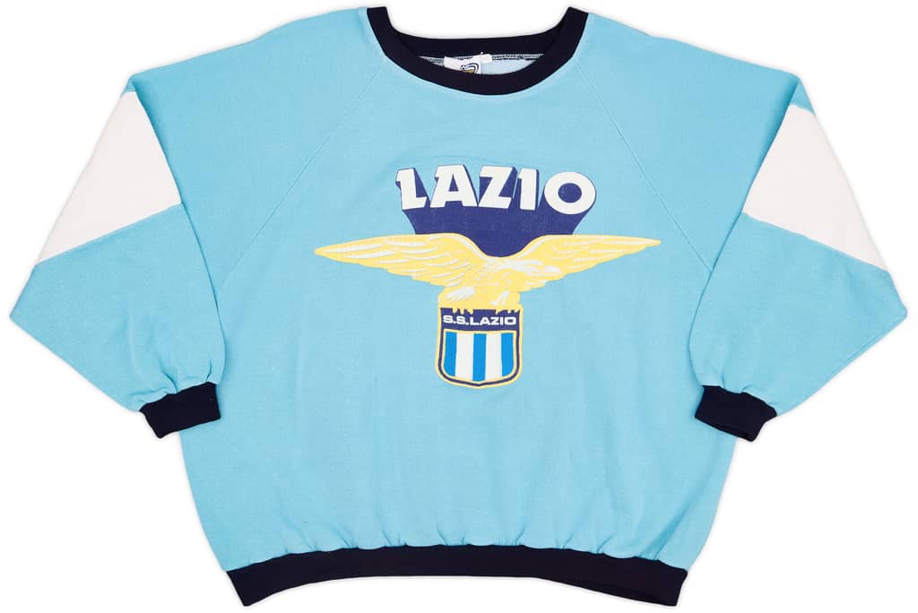 1990-91 Lazio Le Felpe dei Grandi Club Sweat Top - 7/10 - (L)