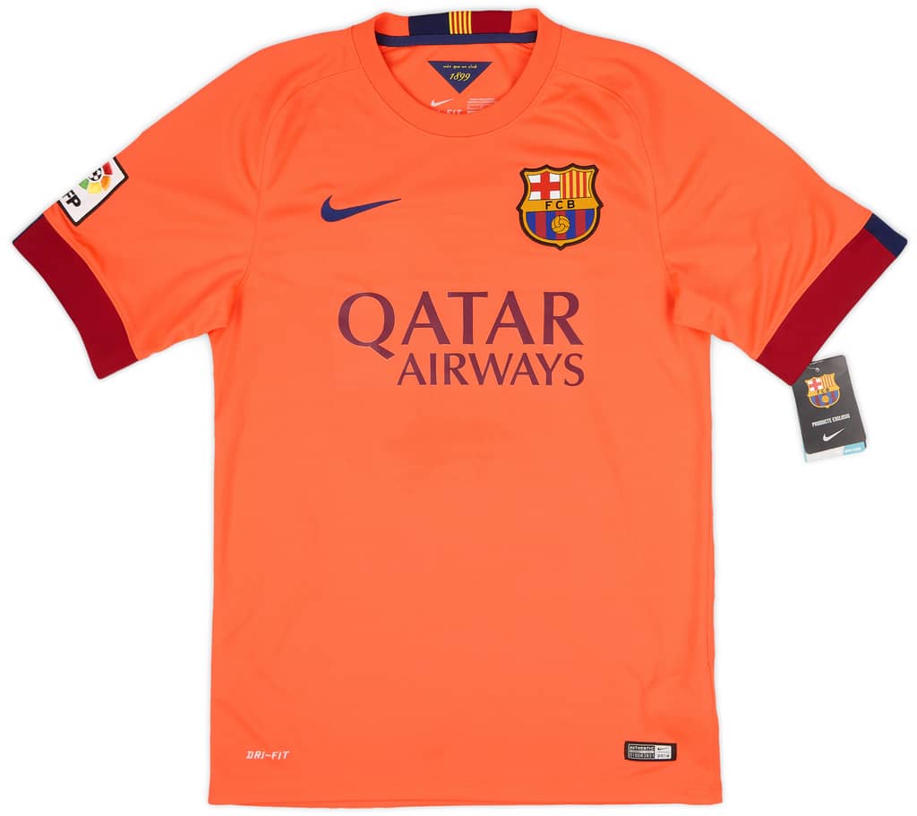 2014-15 Barcelona Away Shirt Messi #10 (S)