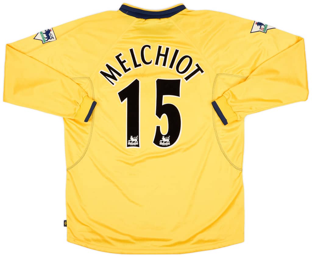 1999-00 Chelsea Match Issue Third Shirt Melchiot #15