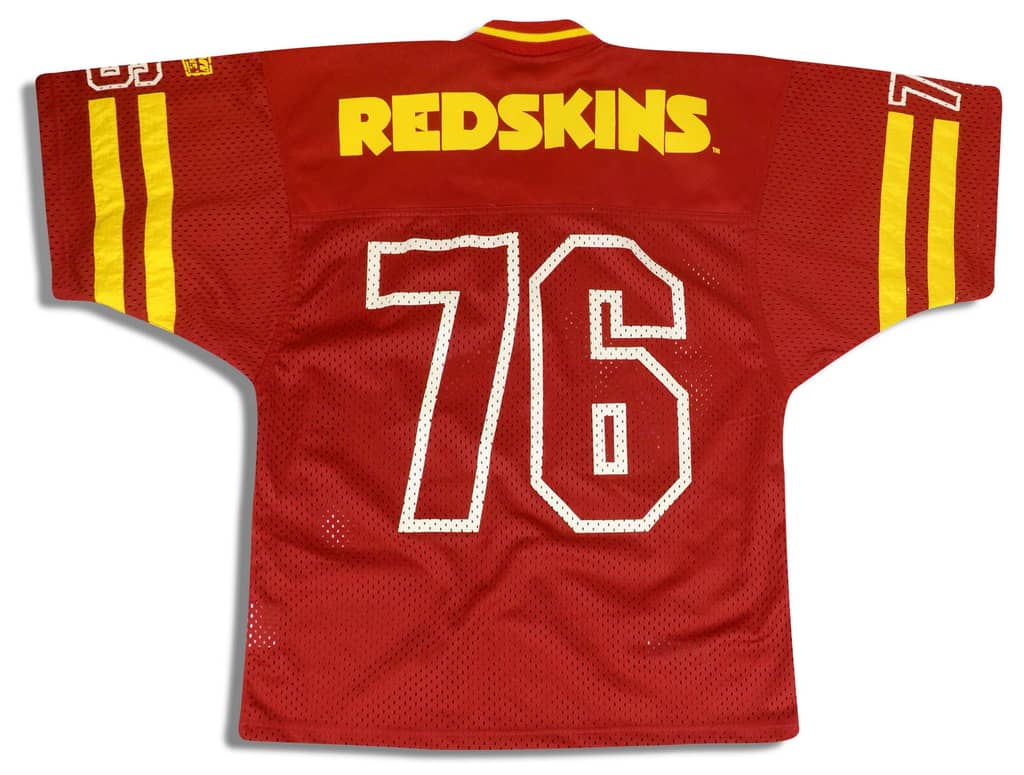 1995 Washington Redskins #76 Campri Teamline Jersey S