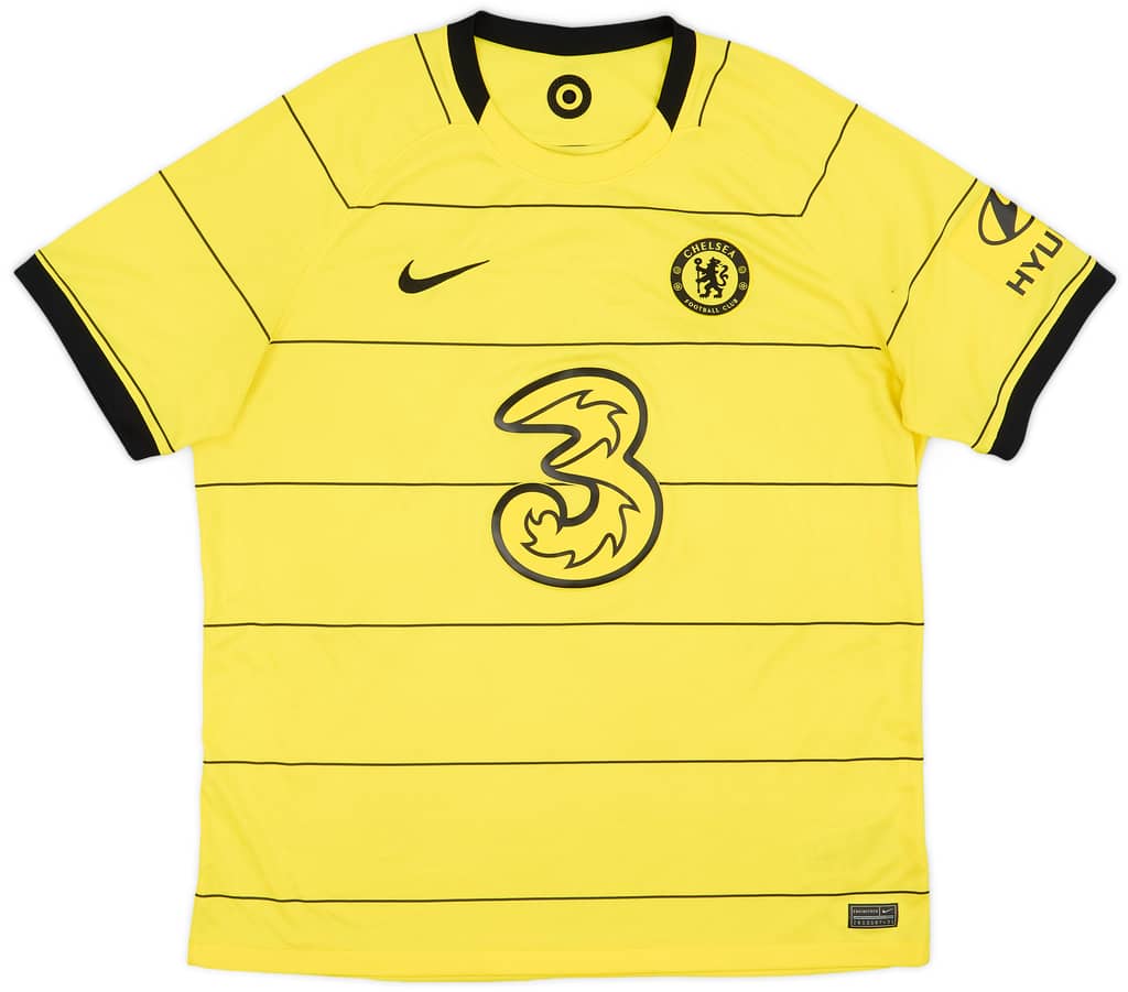 2021-22 Chelsea Away Shirt T.Silva #6 - 7/10 - (XL)