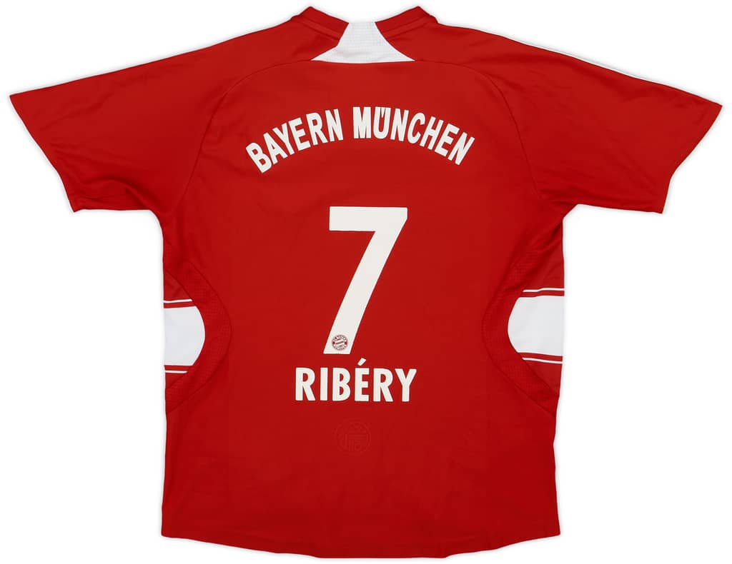 2007-08 Bayern Munich Home Shirt Ribery #7 - 7/10 - (M.Boys)