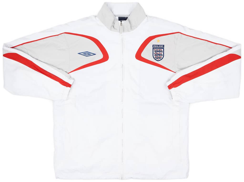 2007-09 England Umbro Track Jacket - 8/10 - (M)
