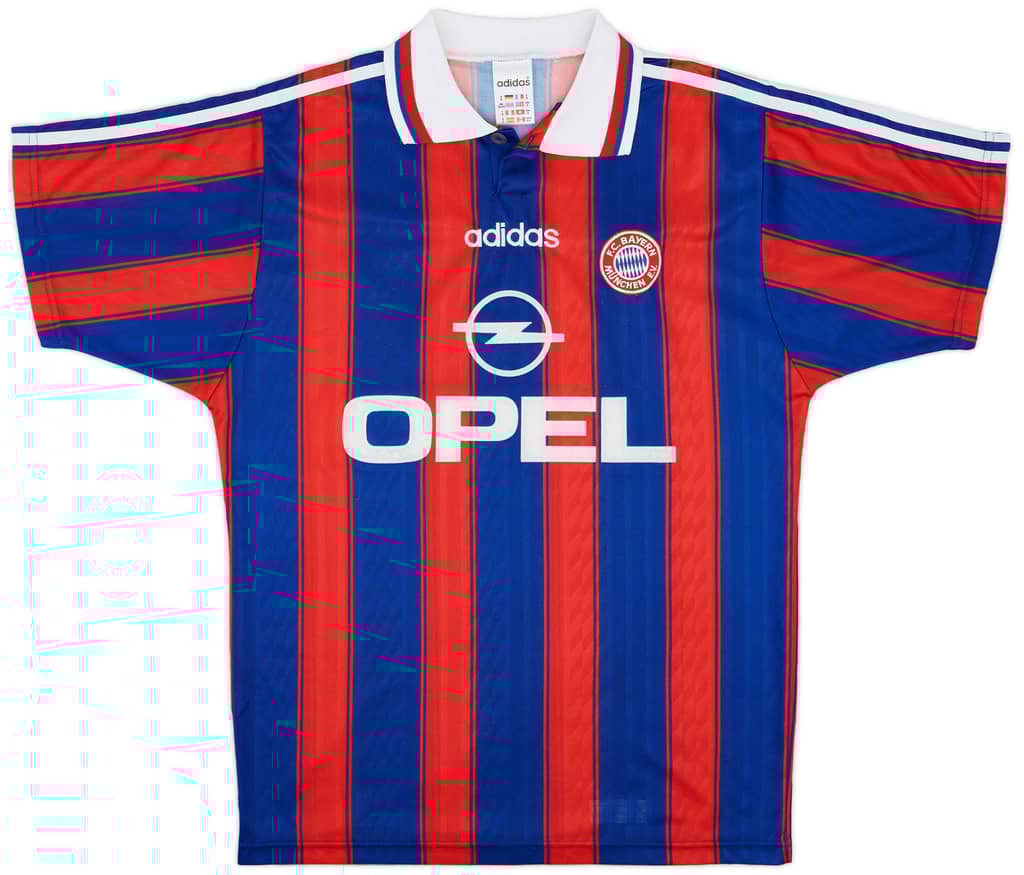 1995-97 Bayern Munich Home Shirt Babbel #2 - 7/10 - (S)