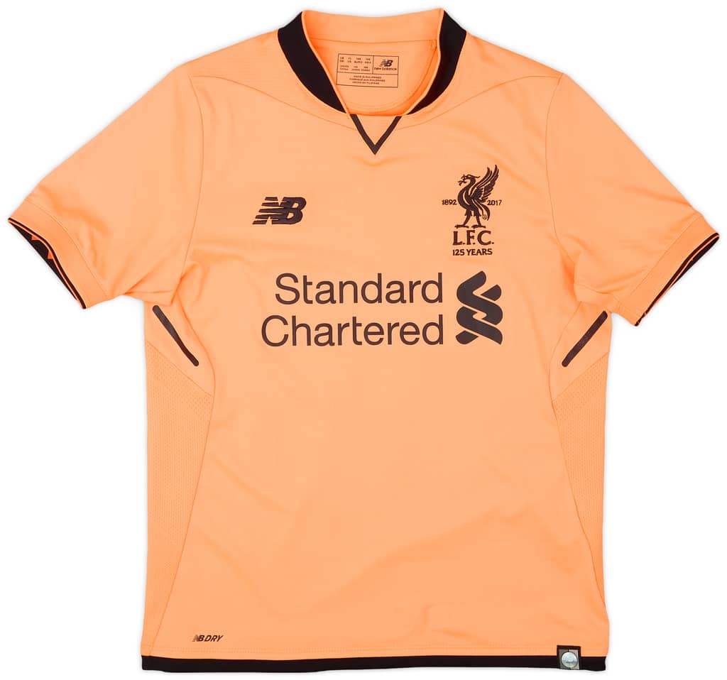 2017-18 Liverpool 125 Years Third Shirt - 8/10 - (L.Boys)
