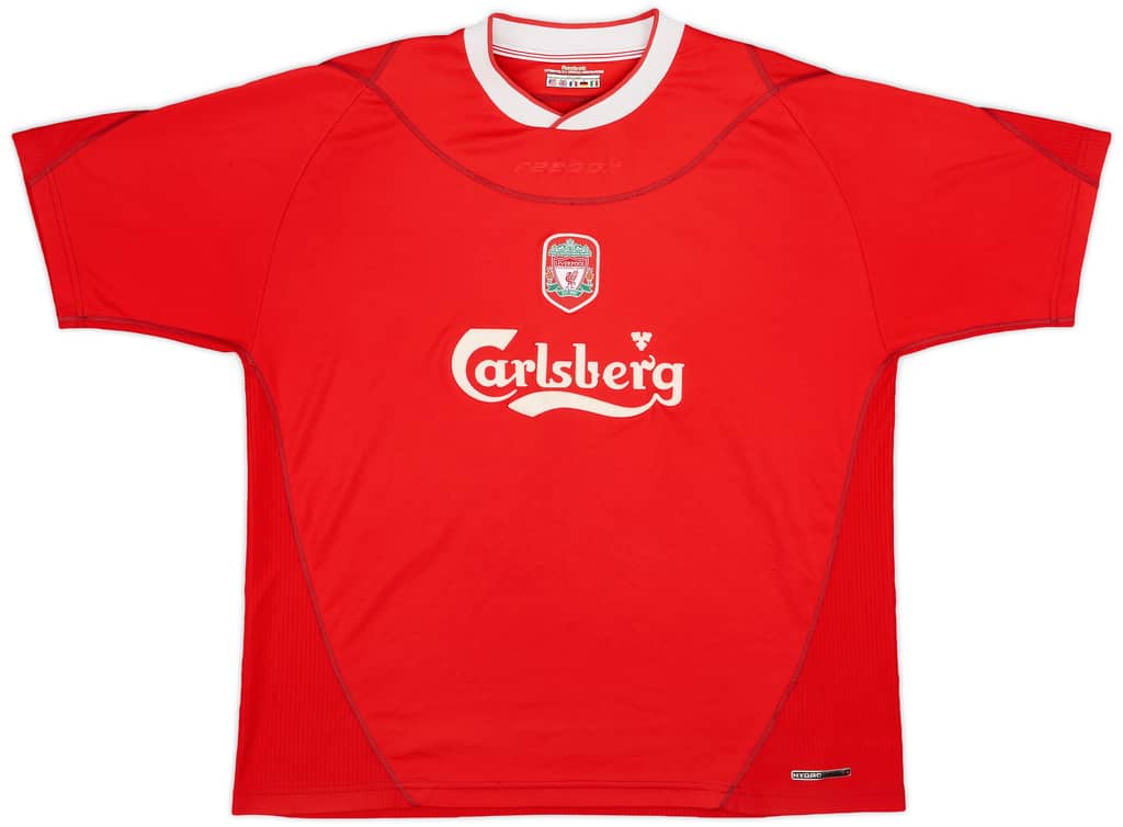 2002-04 Liverpool Home Shirt Owen #10 - 3/10 - (XL)