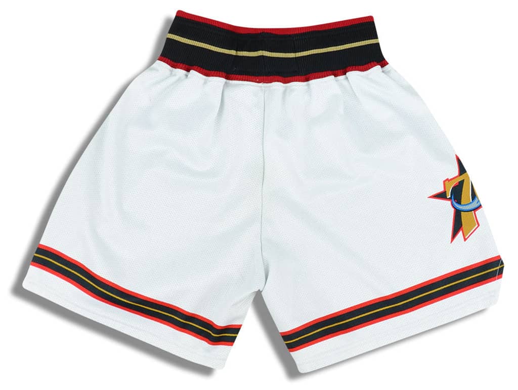 1997-07 Philadelphia 76ers Champion Shorts (Home) Y
