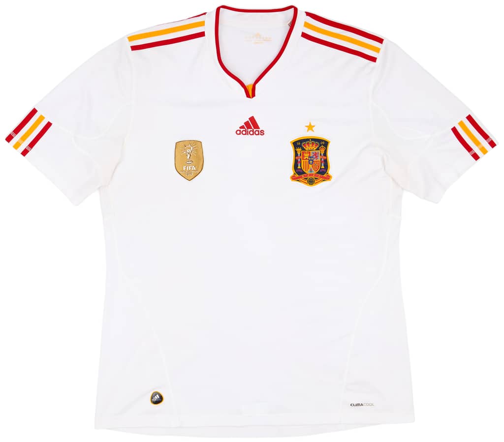 2011 Spain Away Shirt - 6/10 - (XL)