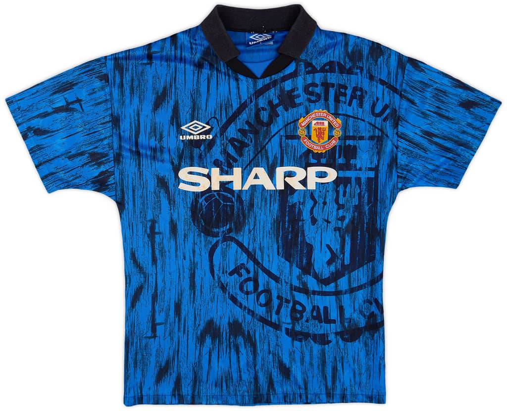 1992-93 Manchester United Away Shirt - 6/10 - (S)