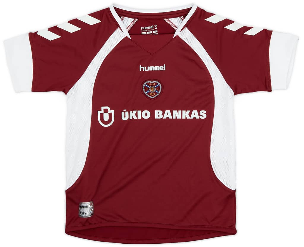 2006-07 Hearts Home Shirt - 9/10 - (M.Boys)
