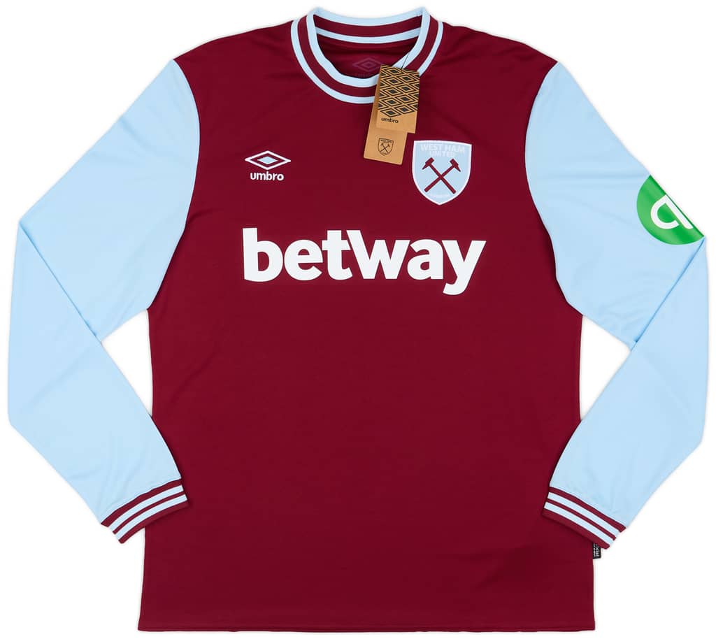 2024-25 West Ham Home L/S Shirt Bowen #20