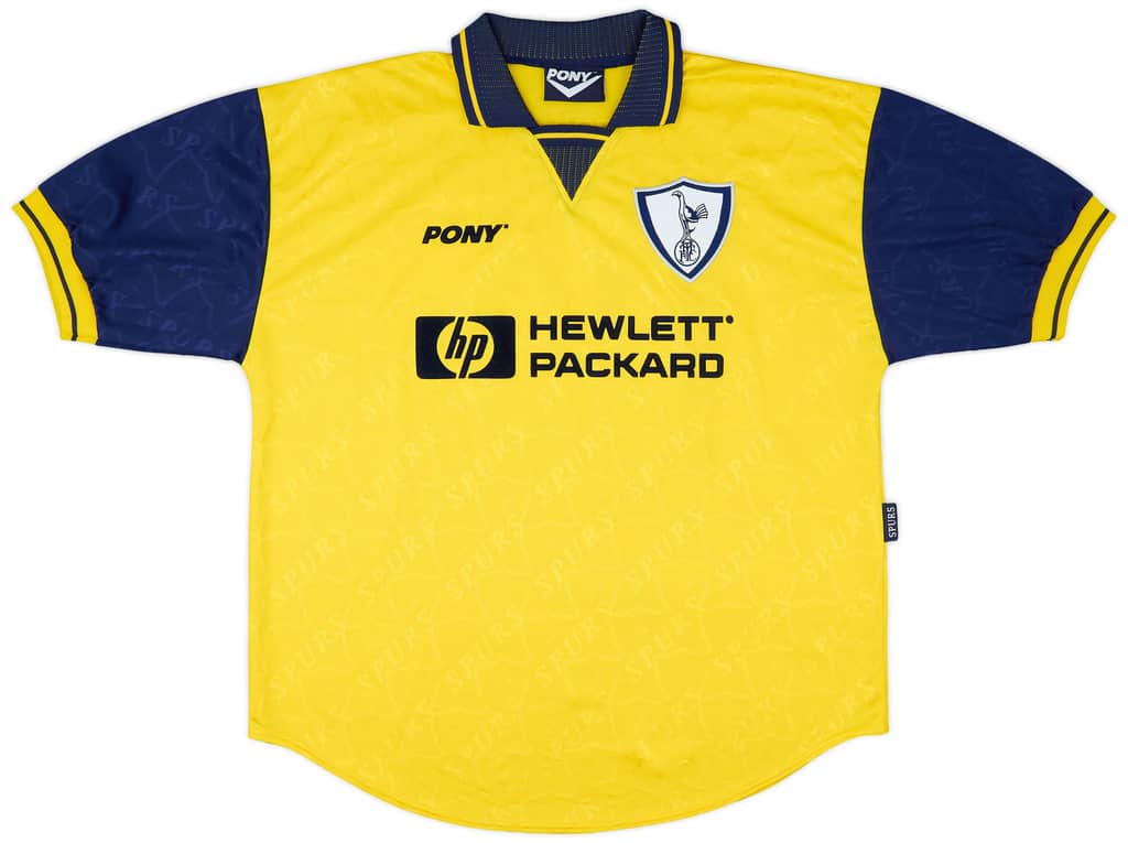 1995-97 Tottenham Third Shirt Sheringham #10 - 10/10 - (XL)