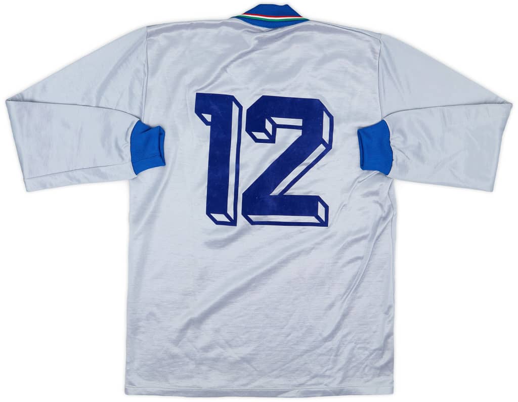 1986-90 Italy Match Issue GK Shirt #12