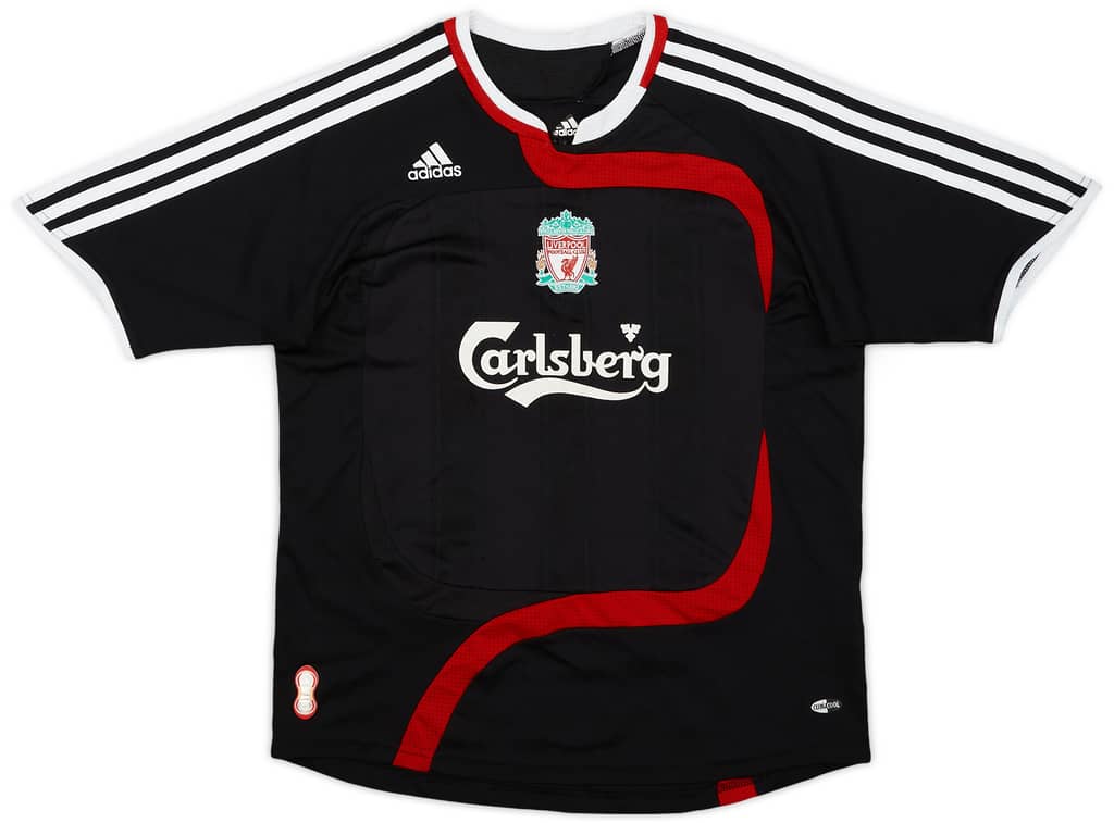 2007-08 Liverpool Third Shirt - 9/10 - (XL.Boys)