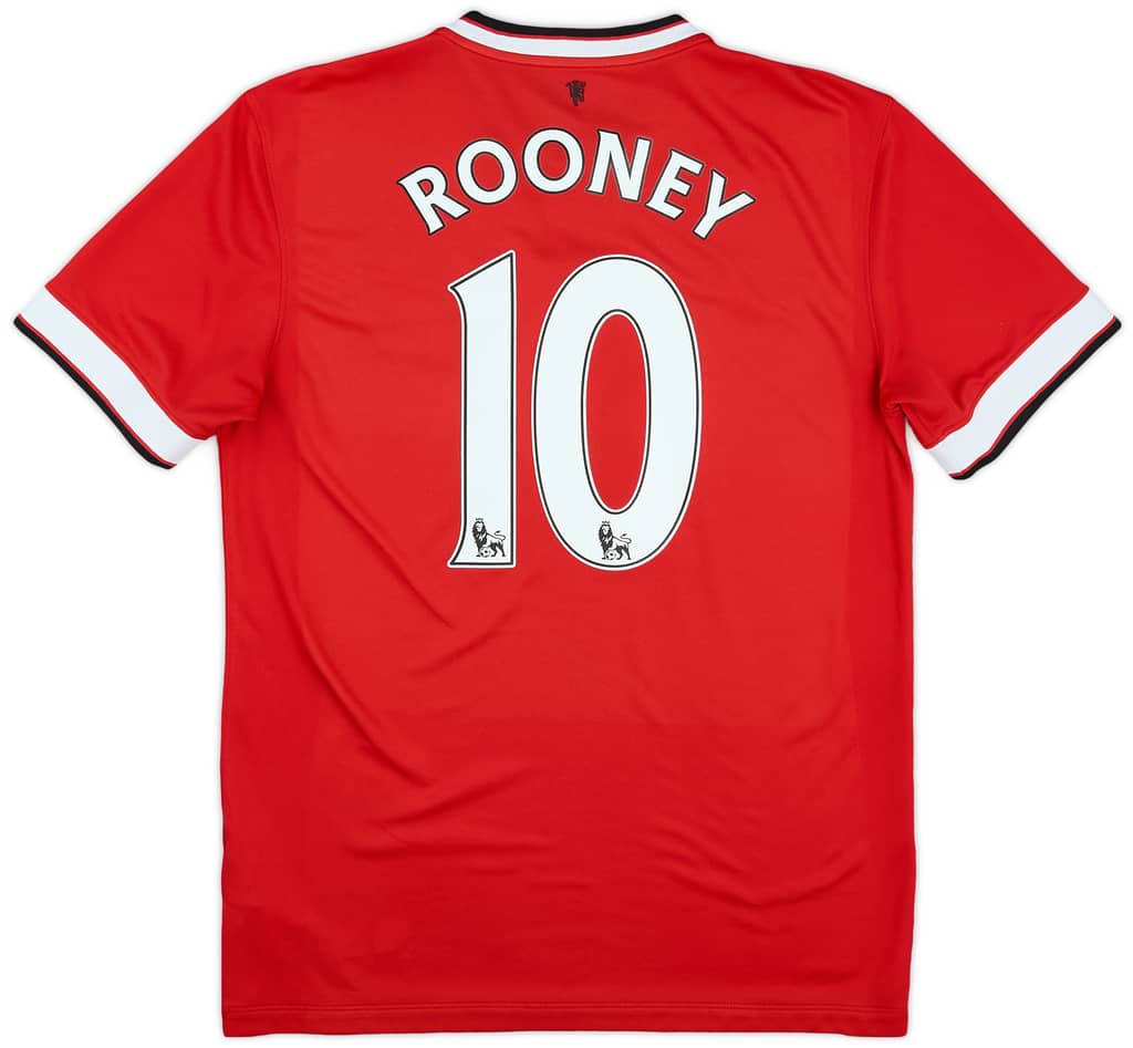2014-15 Manchester United Home Shirt Rooney #10 - 5/10 - (M)