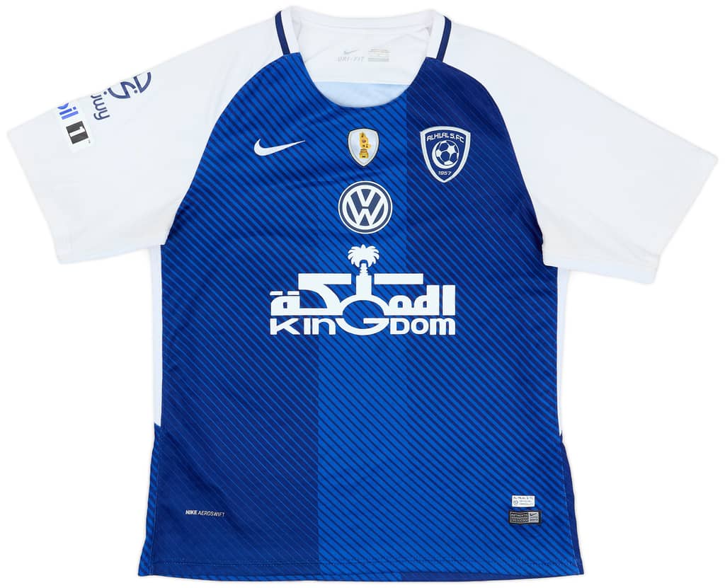 2017-18 Al Hilal Home Shirt - 7/10 - (XL)