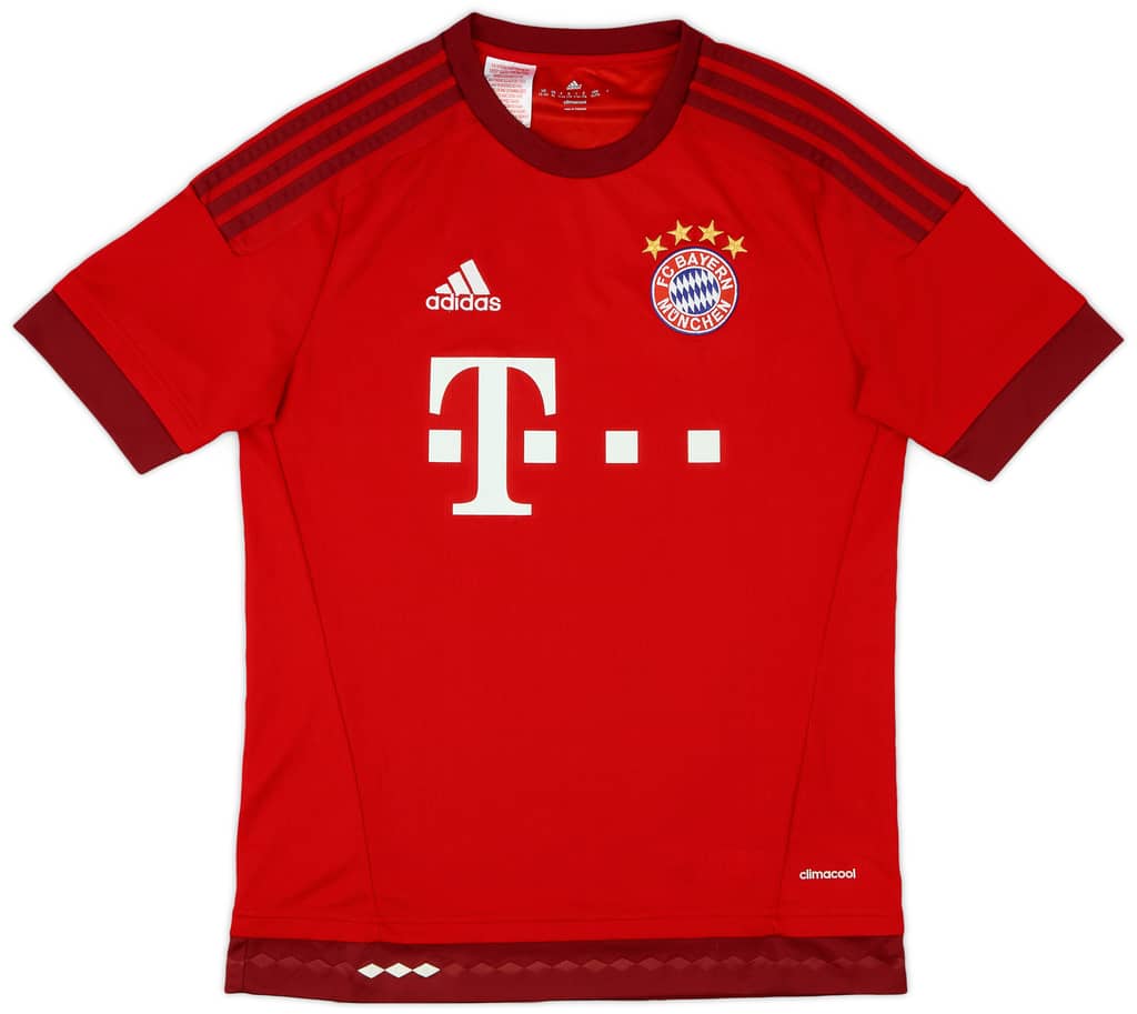 2015-16 Bayern Munich Home Shirt - 9/10 - (XL.Boys)