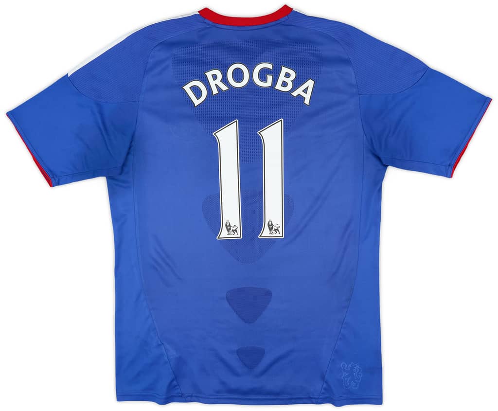 2010-11 Chelsea Home Shirt Drogba #11 - 5/10 - (L)