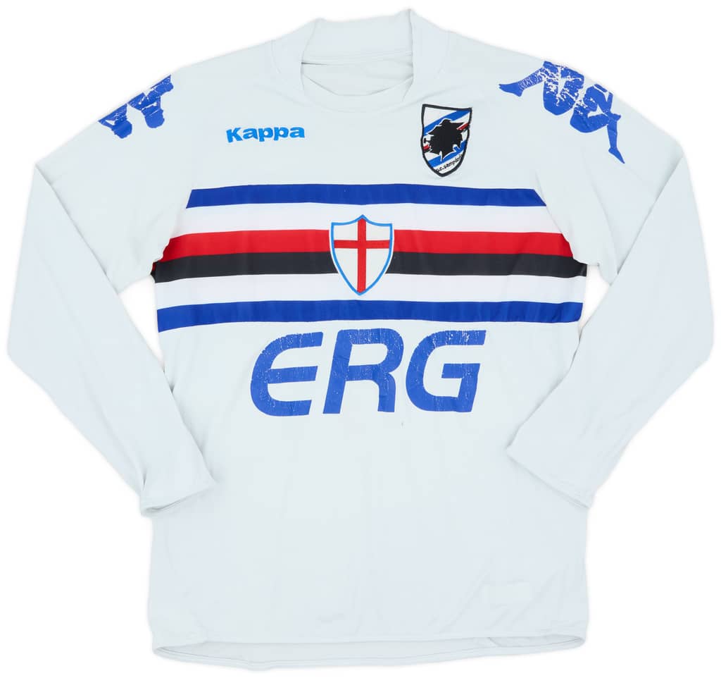 2007-08 Sampdoria Away L/S Shirt - 4/10 - (M)
