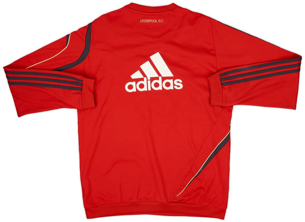 2009-10 Liverpool adidas Sweat Top - 7/10 - (M/L)