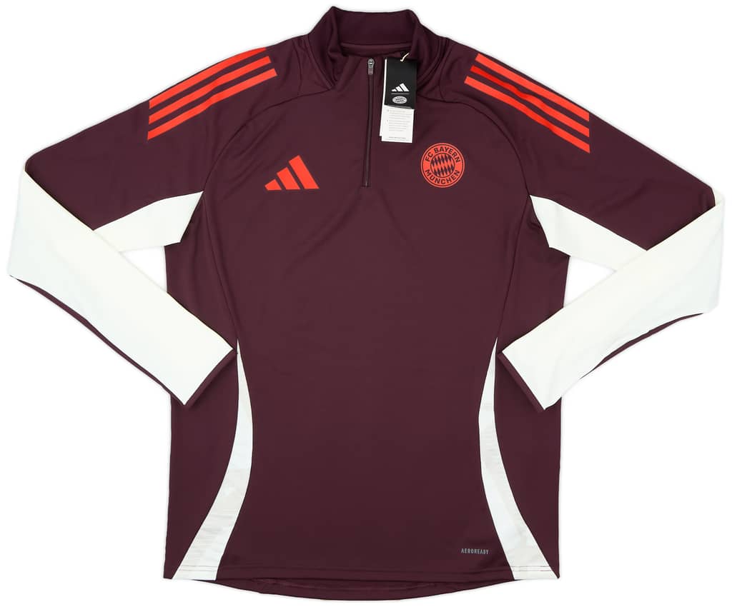 2024-25 Bayern Munich adidas 1/4 Zip Training Top