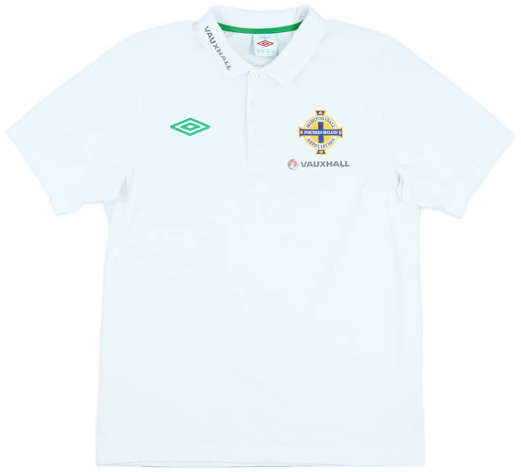2010-11 Northern Ireland Umbro Polo Shirt - 9/10 - (L)