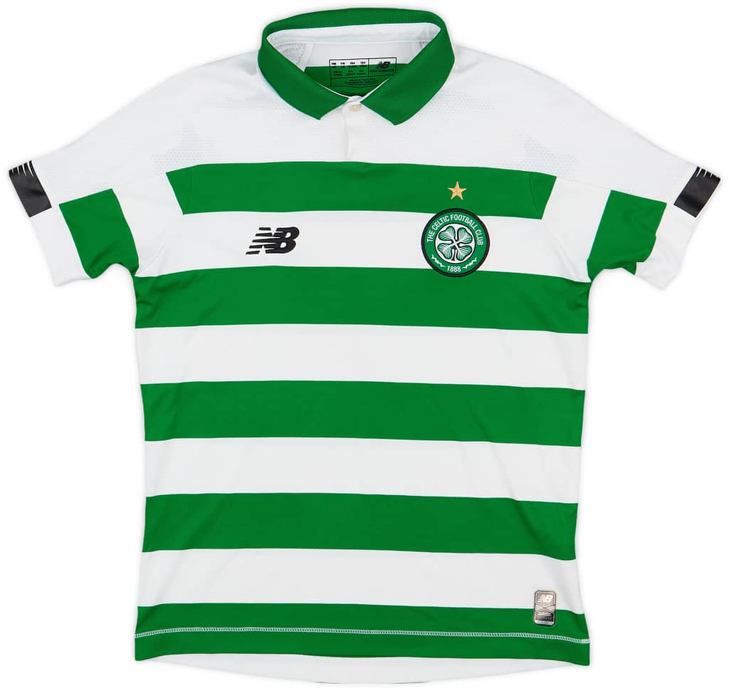 2019-20 Celtic Home Shirt - 8/10 - (M.Boys)