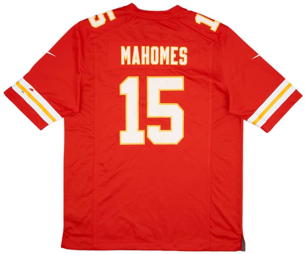 2017-24 Kansas City Chiefs Mahomes #15 Nike Game Home Jersey (L)