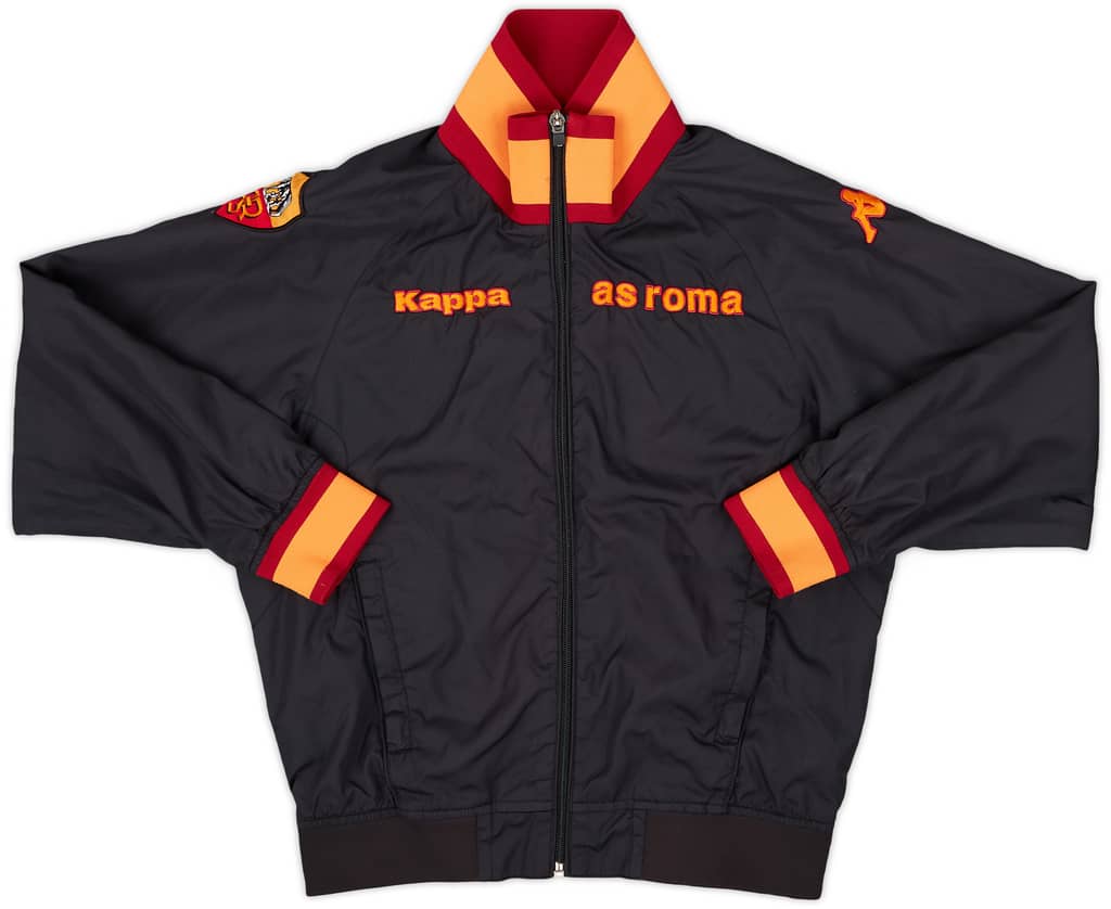 2011-12 Roma Kappa Track Jacket - 6/10 - (L.Boys)